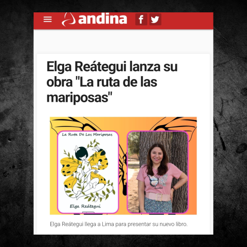 Nota periodística en la Agencia Oficial de Noticias Andina del Perú